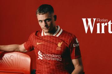Oficialmente ‘Rojo’: Florian Wirtz fue presentado en Liverpool