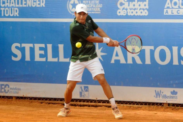 ¡Sigue avanzando! Bueno clasificó a cuartos del Santa Fe Challenger