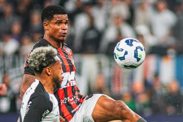 Sin Carrillo, Corinthians igualó sin goles ante Vitoria por el Brasileirao
