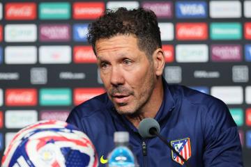 Simeone: “Tuvimos muchas situaciones de gol para encaminar mejor el partido en el primer tiempo”