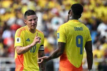 Durán descartó pelea en la interna de la Selección colombiana