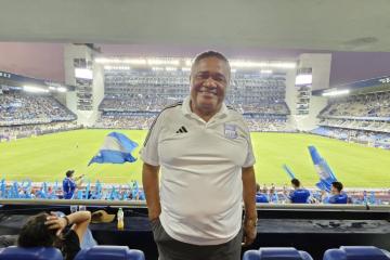Pdte. de Emelec: "Cueva será un gran aporte, estamos muy felices de tener un jugador de su categoría"