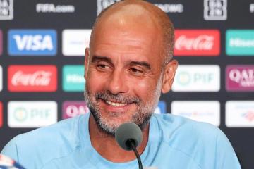 Guardiola: "Ya que estamos aquí, vamos a dar lo mejor"