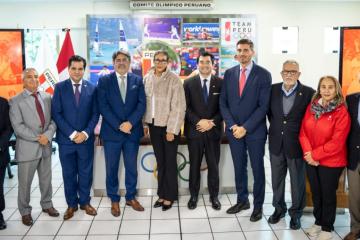Comité Olímpico Peruano celebró el Día Olímpico con destacadas autoridades y figuras del deporte