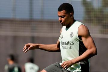 Kylian Mbappé fue dado de alta, pero todavía no entrenará con Real Madrid
