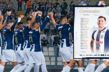 Alianza Lima presentó su lista de convocados para enfrentar a Sport Huancayo