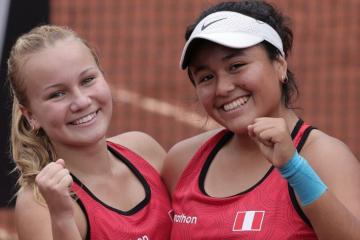 Perú arrasa en dobles y cierra con un 3-0 ante Costa Rica en la Billie Jean King Cup