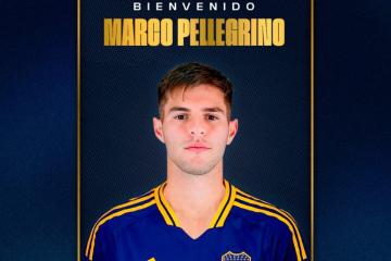 Boca anunció oficialmente a Pellegrino como refuerzo