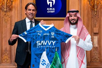 Simone Inzaghi fue presentado oficialmente como entrenador de Al Hilal