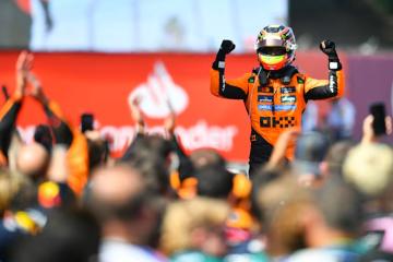 Piastri se quedó con el GP de España