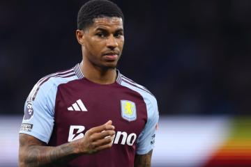 Aston Villa se despidió de Marcus Rashford