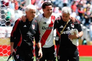 ¡Qué salado! Driussi se perderá el resto del Mundial de Clubes con River