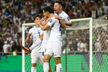 Uzbekistán celebró su clasificación al Mundial con goleada ante Qatar