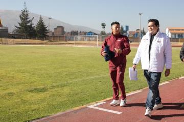 Titular del IPD anunció construcción de nueva pista atlética con 8 carriles en estadio Huancayo