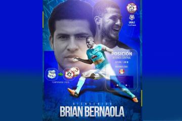 FC Cajamarca anunció a Brian Bernaola como refuerzo para seguir encarando Liga 2
