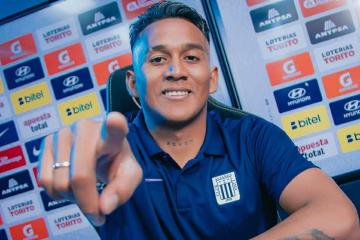 Estrada: “Estoy muy contento de empezar a hacer historia con la camiseta de Alianza Lima”