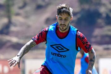Alejandro Hohberg tuvo su primer entrenamiento en Cienciano
