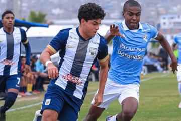 Alianza y Cristal empataron a uno en Torneo Juvenil U18