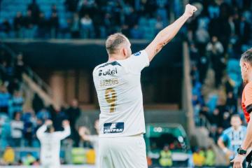 Hernán Barcos es el máximo goleador de la Copa Sudamericana