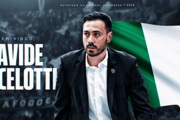 Botafogo confirmó a hijo de Ancelotti como su nuevo DT