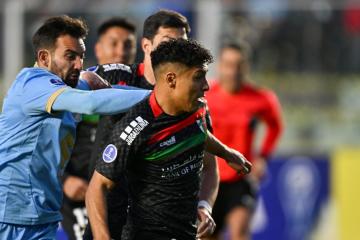 Cauteruccio anotó en el triunfo de Bolívar ante Palestino por los playoffs de la Sudamericana
