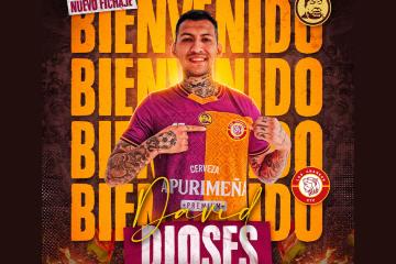 Los Chankas anunció el fichaje de David Dioses