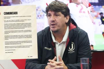 ES OFICIAL: Ferrari renunció como administrador de Universitario
