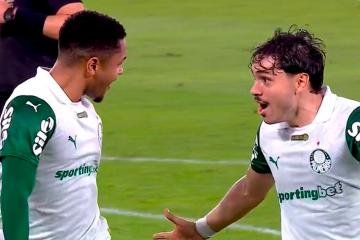 Palmeiras remontó por 2-1 ante Fluminense en el Brasileirao