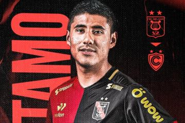 Yimy Gamero jugará a préstamo en Cienciano