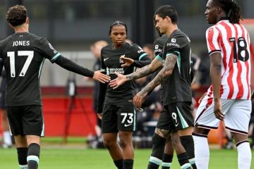 Liverpool goleó al Stoke City en duelo amistoso