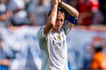 Fin de una era: Luka Modric jugó su último partido con Real Madrid