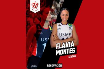 Flavia Montes renovó con la U. San Martín para la temporada 2025/26