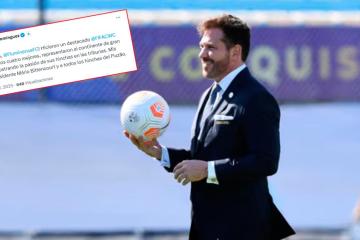 Domínguez y su mensaje tras eliminación de Fluminense