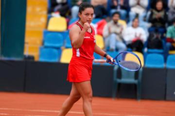 Lucciana Pérez avanzó a cuartos de final en W35 de Río Claro