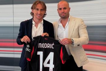 Luka Modric es nuevo jugador del AC Milan