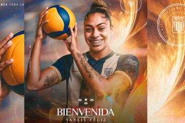 Alianza Lima le dio la bienvenida a la dominicana Yanlis Féliz