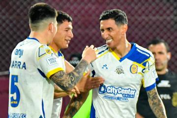 Rosario Central venció a domicilio a Lanús