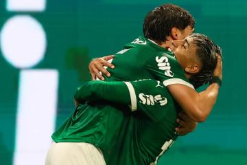 Palmeiras venció 3-2 a Atlético Mineiro en el Brasileirao