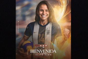 Portuguesa Aline Timm es nueva jugadora de Alianza Lima