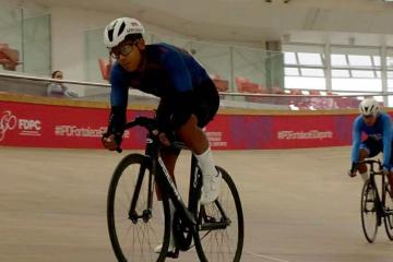 ¡Se pasaron de vueltas! Ciclistas Calle y Cachique brillaron en velódromo de San Luis