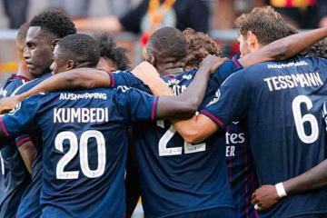 Olympique de Lyon debutó con triunfo por la mínima ante Lens