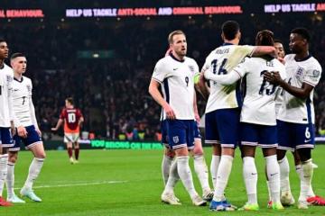 Inglaterra presentó sus convocados para las Clasificatorias europeas