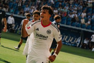 Eintracht Frankfurt venció 3-1 a Hoffenheim y sumó su segunda victoria en la Bundesliga