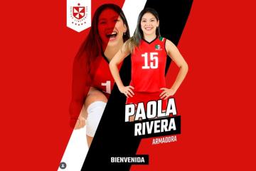 San Martín anunció el fichaje de Paola Rivera para la Liga Peruana de Vóley