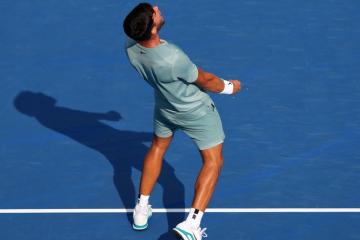 Alcaraz superó a Rublev y ya está en 'semis' de Cincinnati