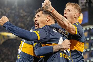 Advíncula ingresó en la victoria de Boca Juniors ante Banfield de Romero
