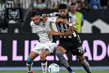 Botafogo venció a LDU en la ida de los octavos de la Copa Libertadores