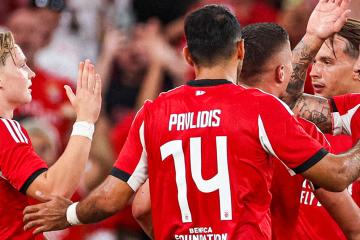 Benfica dio un paso más hacia la Champions League