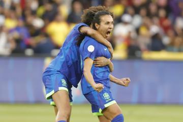 ¡Van 5 al hilo! Brasil venció a Colombia en penales y se coronó en la Copa América Femenina