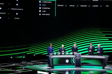 Así quedaron los bombos para el sorteo de la Conference League